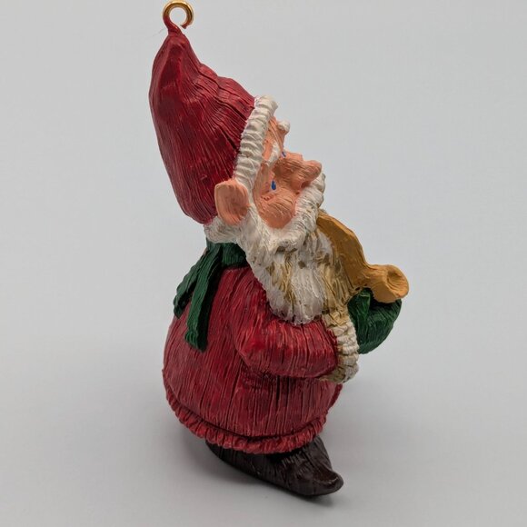 Hallmark Keepsake Old World Gnome 1989, Vintage Christmas Ornament - Picture 3 of 11